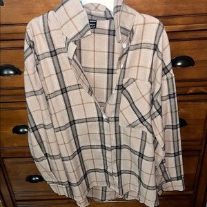 SHEIN flannel shirt